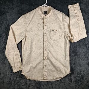 Armani Exchange Tunic Shirt L Flecked Speckled